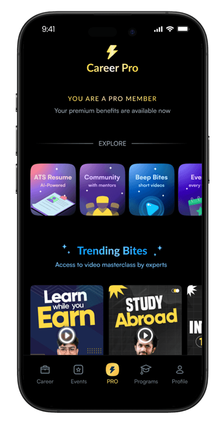 Beep career pro subscription